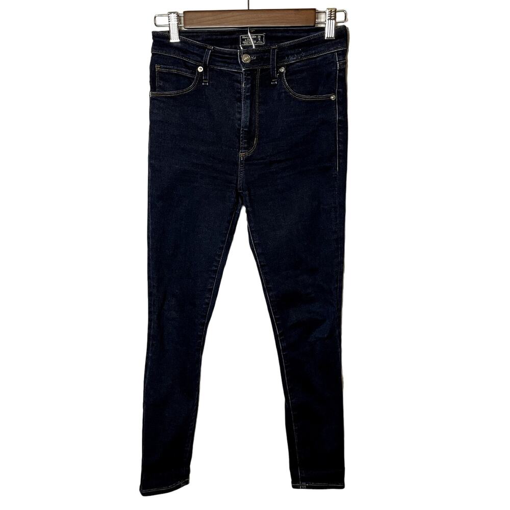 Abercrombie and Fitch Womens Simone High Rise Skinny Jeans Size 25 / O Short